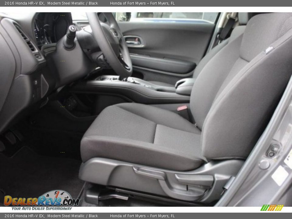 2016 Honda HR-V EX Modern Steel Metallic / Black Photo #8