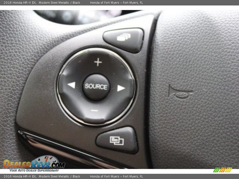 2016 Honda HR-V EX Modern Steel Metallic / Black Photo #10
