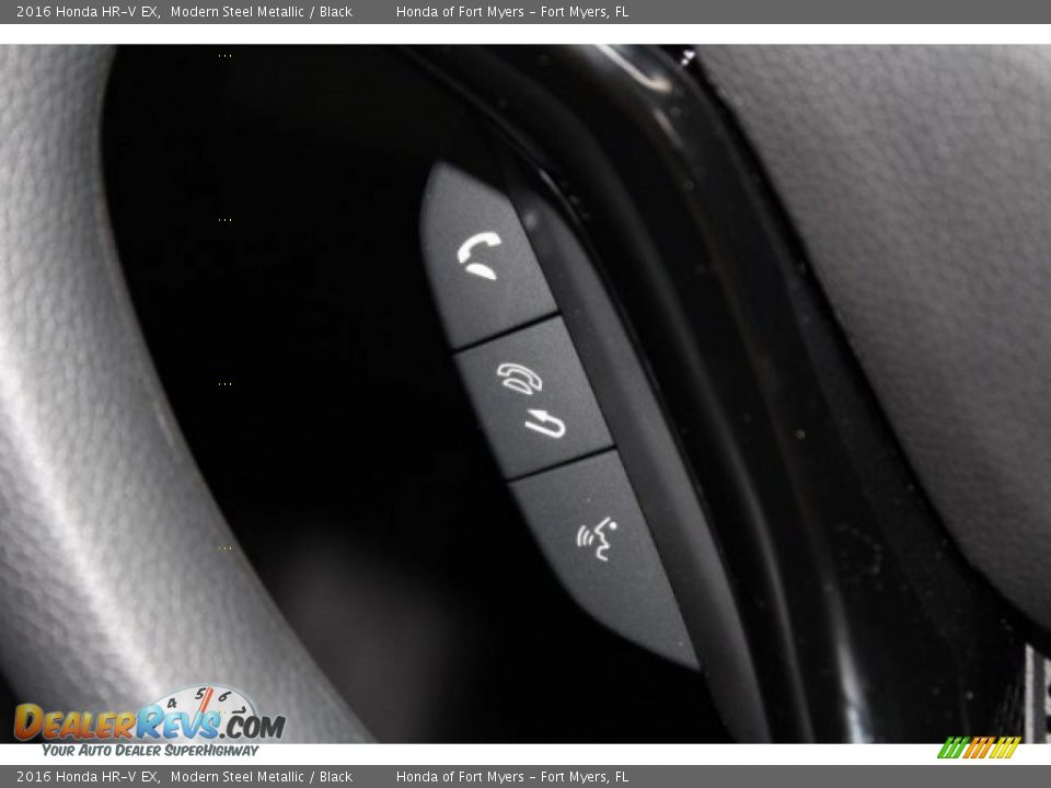 2016 Honda HR-V EX Modern Steel Metallic / Black Photo #12