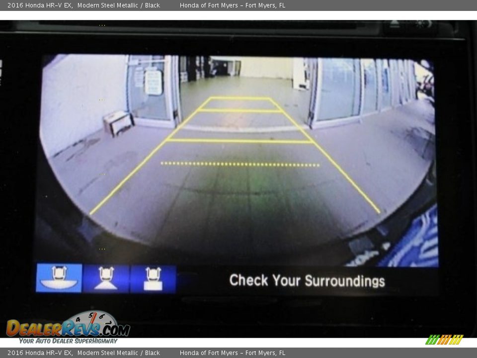 2016 Honda HR-V EX Modern Steel Metallic / Black Photo #15