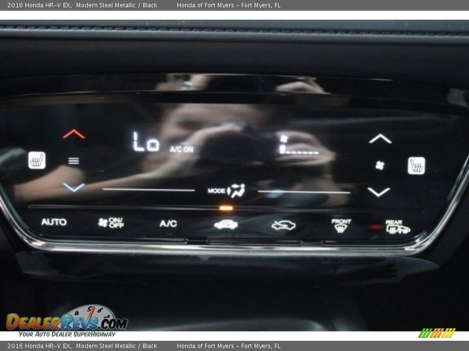 2016 Honda HR-V EX Modern Steel Metallic / Black Photo #16