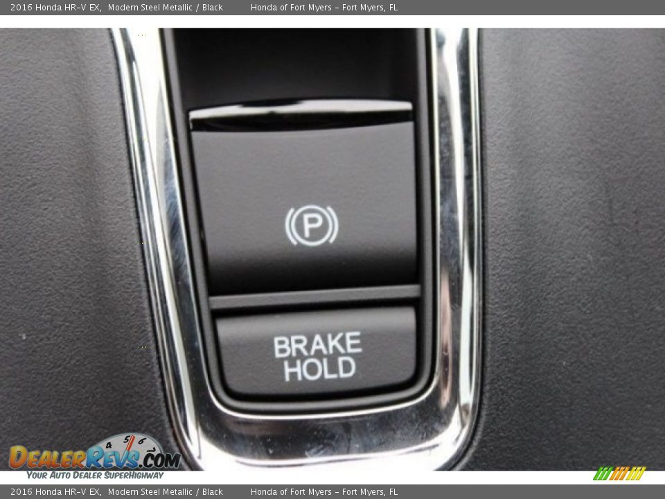 2016 Honda HR-V EX Modern Steel Metallic / Black Photo #17