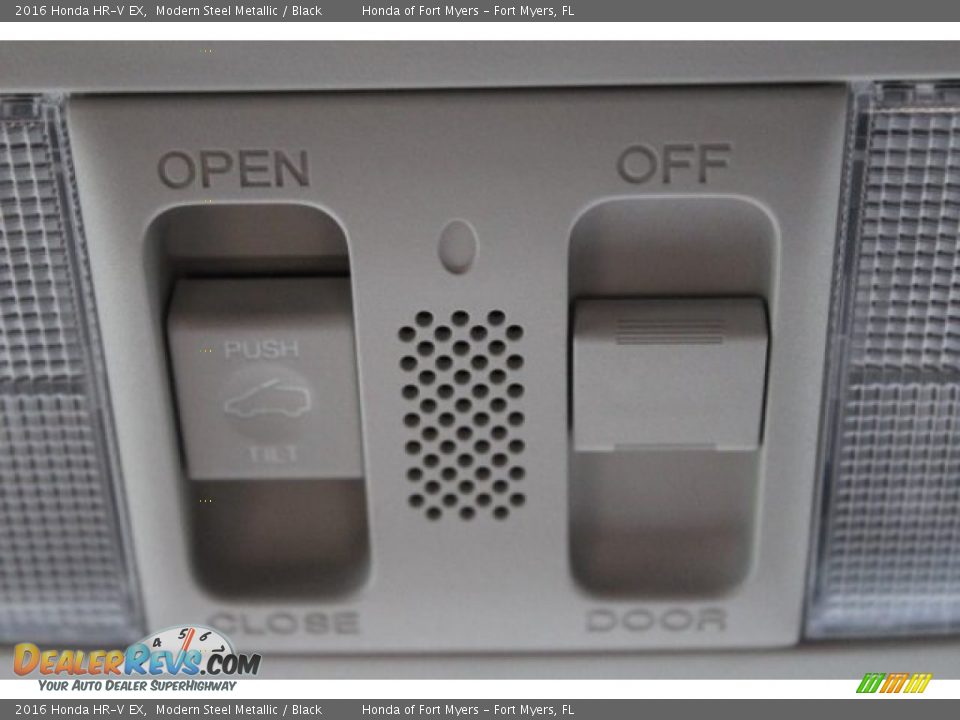 2016 Honda HR-V EX Modern Steel Metallic / Black Photo #18