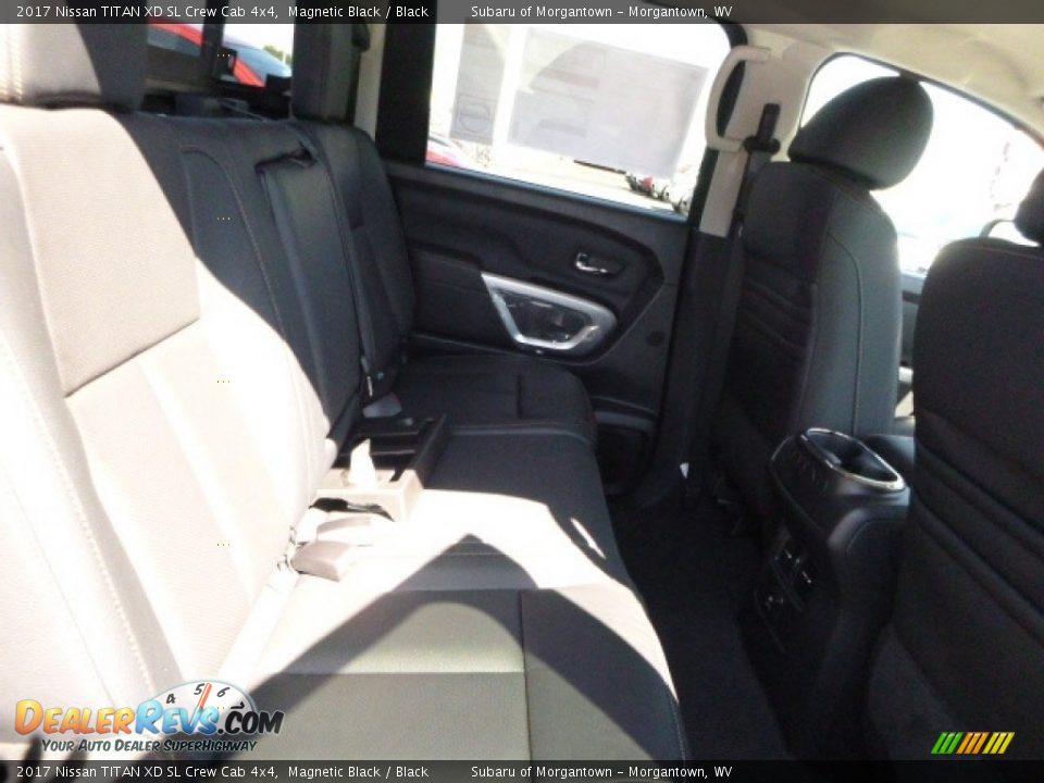 2017 Nissan TITAN XD SL Crew Cab 4x4 Magnetic Black / Black Photo #5
