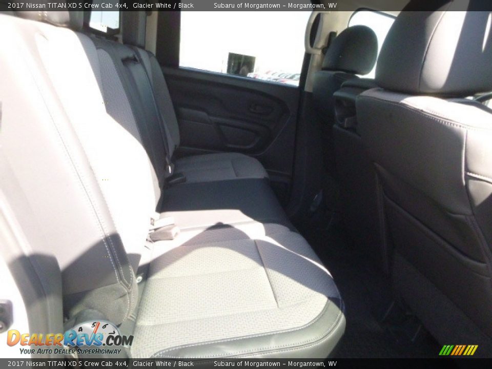 2017 Nissan TITAN XD S Crew Cab 4x4 Glacier White / Black Photo #6