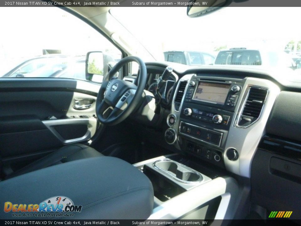 2017 Nissan TITAN XD SV Crew Cab 4x4 Java Metallic / Black Photo #4