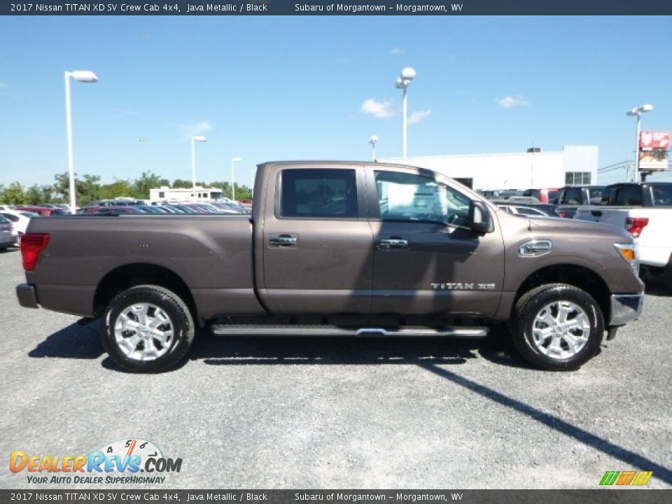 2017 Nissan TITAN XD SV Crew Cab 4x4 Java Metallic / Black Photo #7