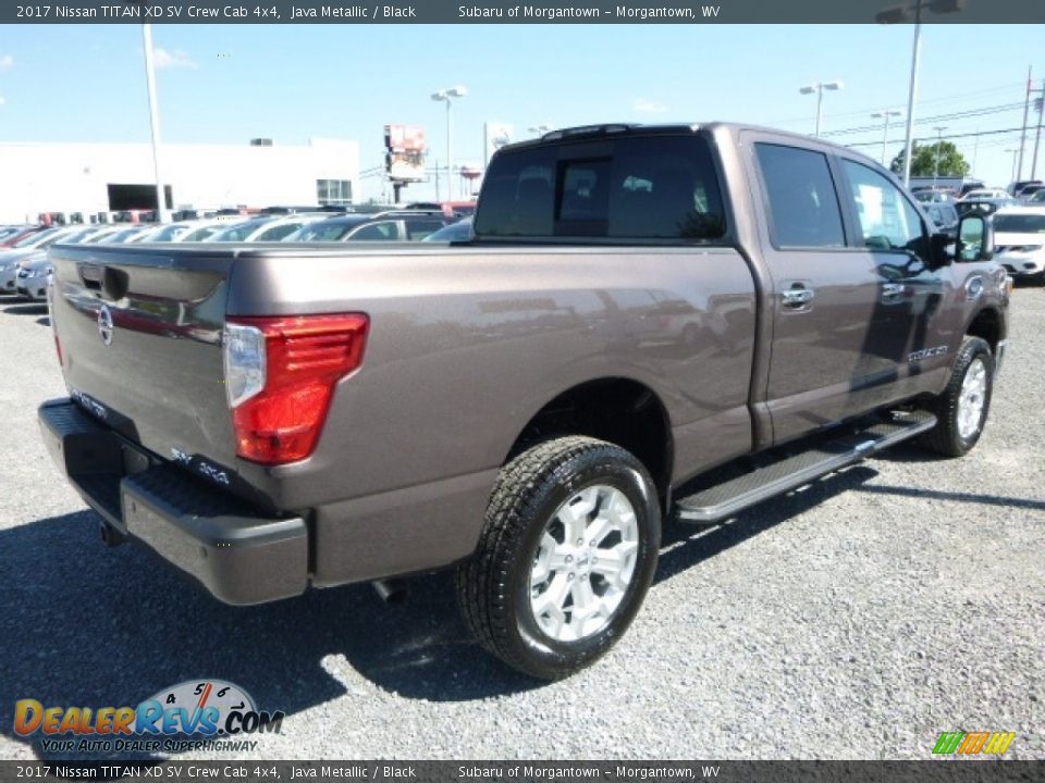 2017 Nissan TITAN XD SV Crew Cab 4x4 Java Metallic / Black Photo #8