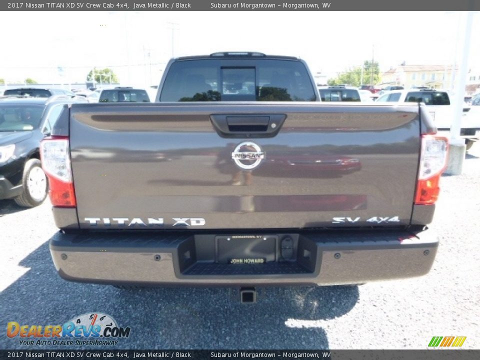 2017 Nissan TITAN XD SV Crew Cab 4x4 Java Metallic / Black Photo #9