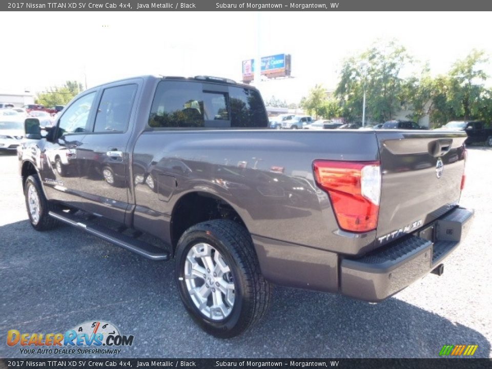 2017 Nissan TITAN XD SV Crew Cab 4x4 Java Metallic / Black Photo #10
