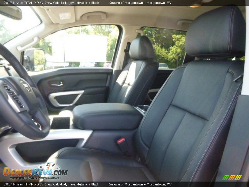 2017 Nissan TITAN XD SV Crew Cab 4x4 Java Metallic / Black Photo #14
