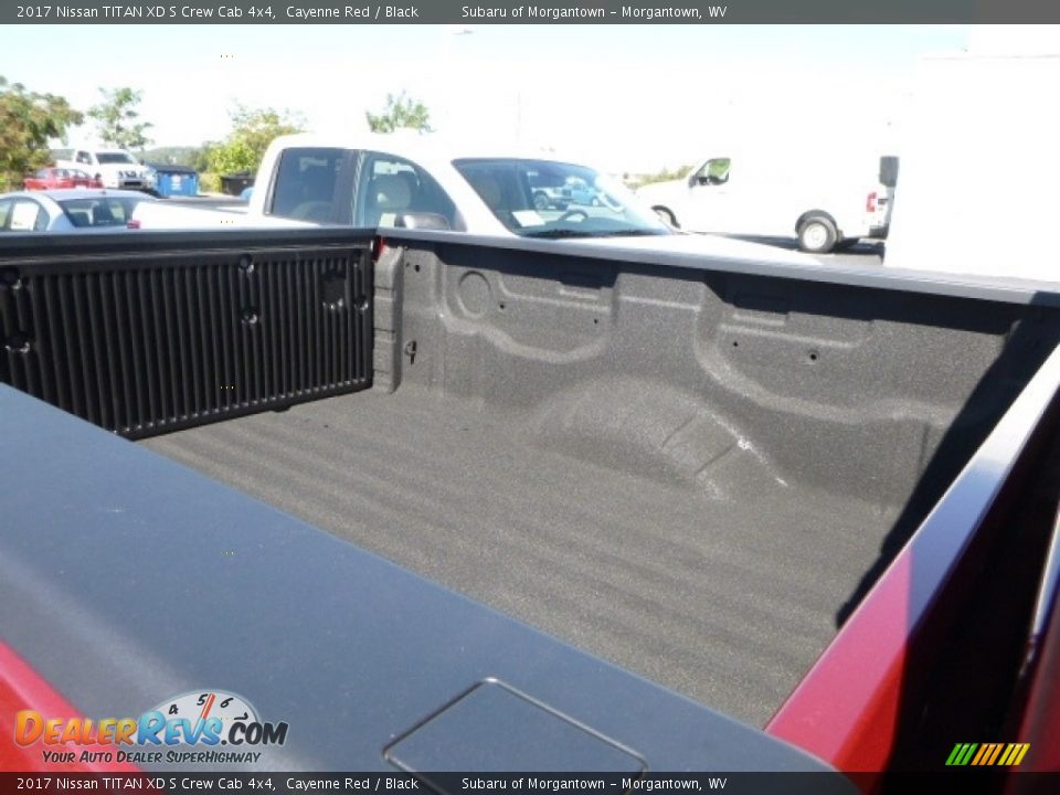 2017 Nissan TITAN XD S Crew Cab 4x4 Cayenne Red / Black Photo #6