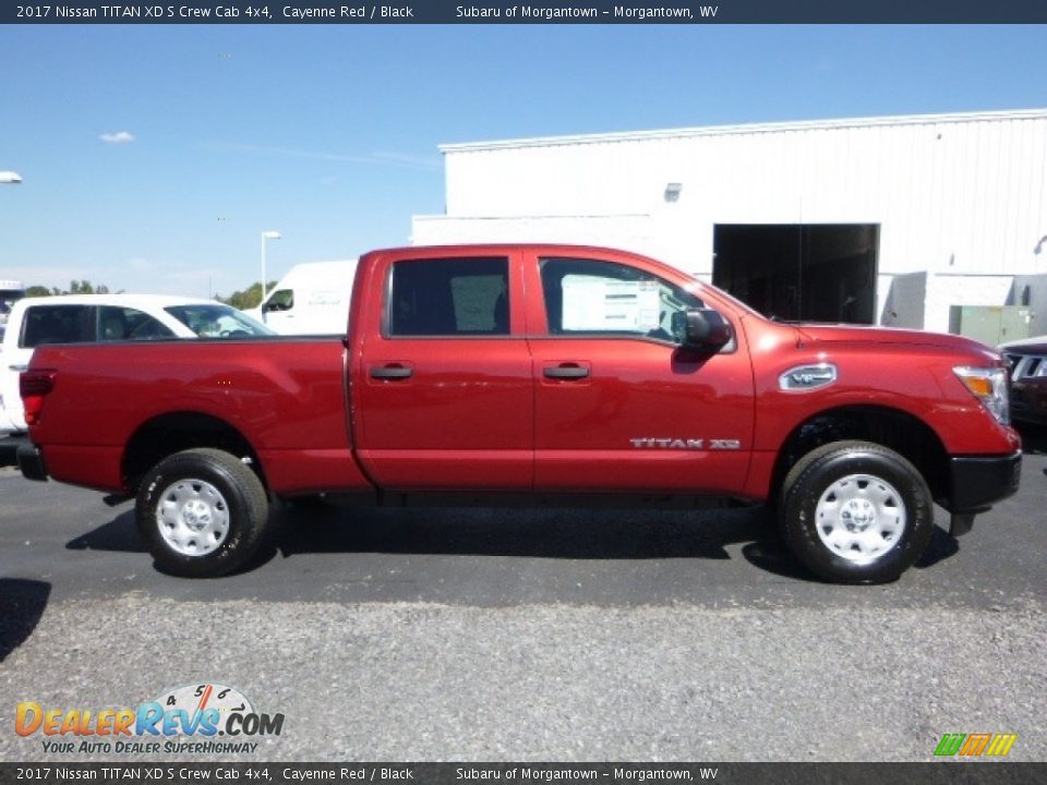 Cayenne Red 2017 Nissan TITAN XD S Crew Cab 4x4 Photo #7
