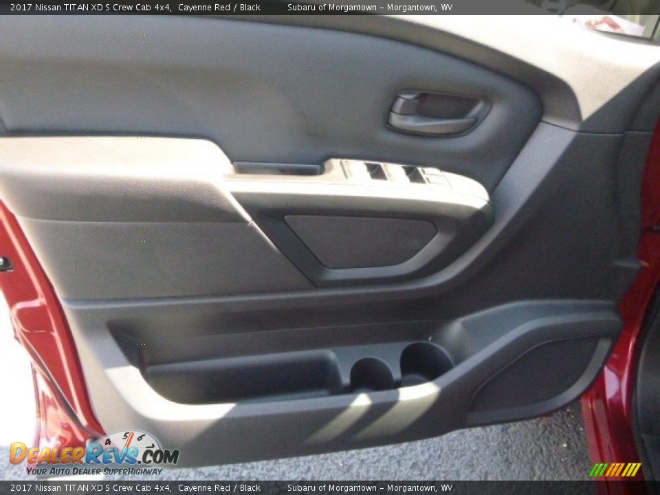 2017 Nissan TITAN XD S Crew Cab 4x4 Cayenne Red / Black Photo #14