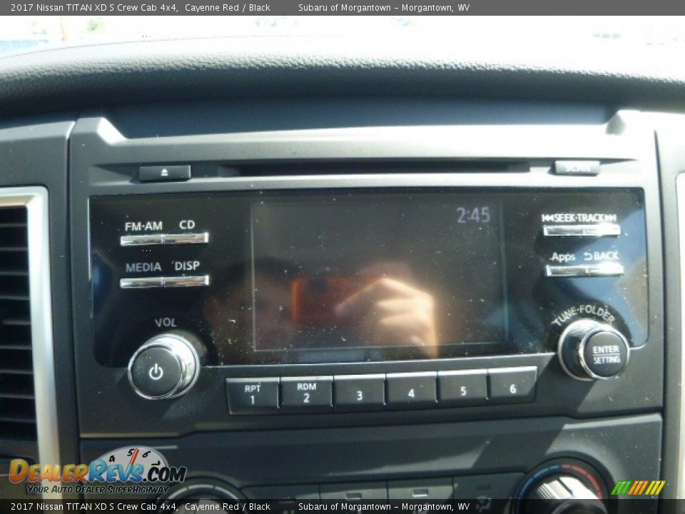 2017 Nissan TITAN XD S Crew Cab 4x4 Cayenne Red / Black Photo #17