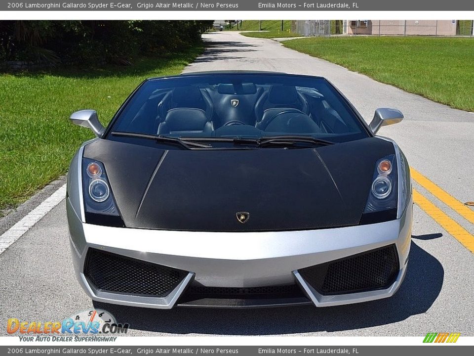 Grigio Altair Metallic 2006 Lamborghini Gallardo Spyder E-Gear Photo #9