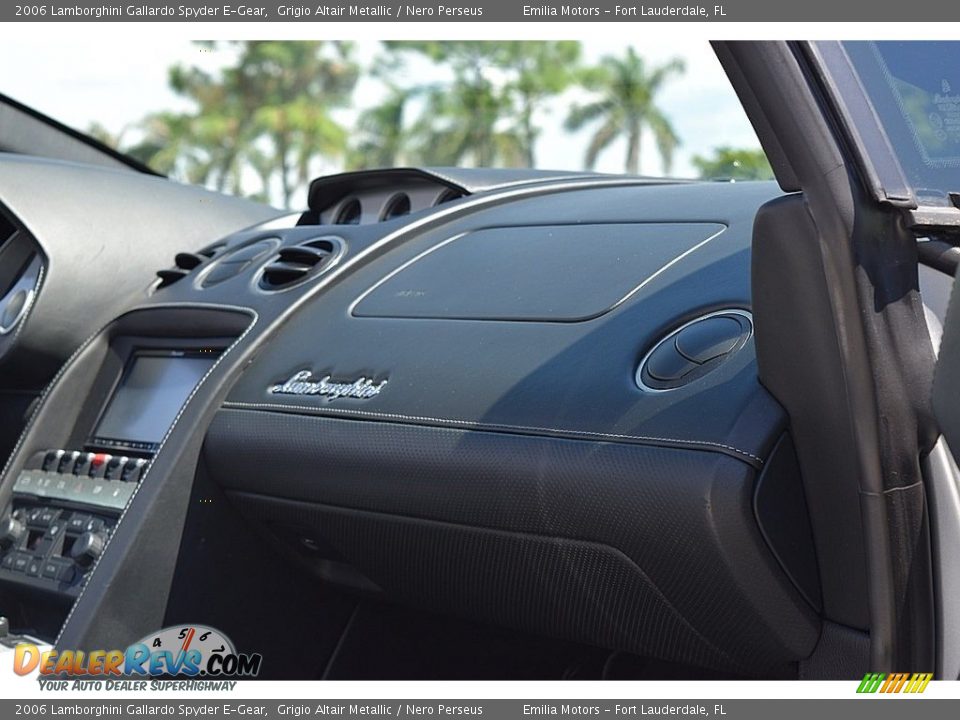 2006 Lamborghini Gallardo Spyder E-Gear Grigio Altair Metallic / Nero Perseus Photo #45