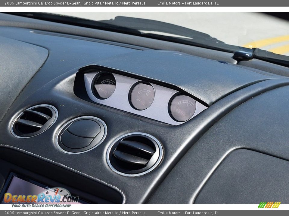 2006 Lamborghini Gallardo Spyder E-Gear Grigio Altair Metallic / Nero Perseus Photo #48