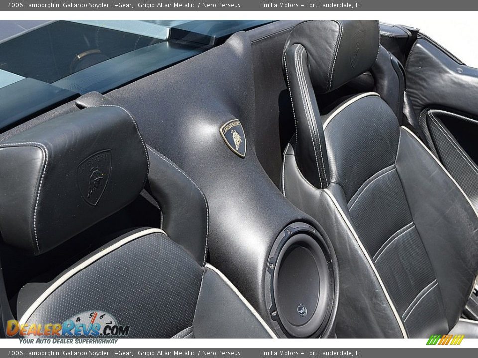 2006 Lamborghini Gallardo Spyder E-Gear Grigio Altair Metallic / Nero Perseus Photo #54