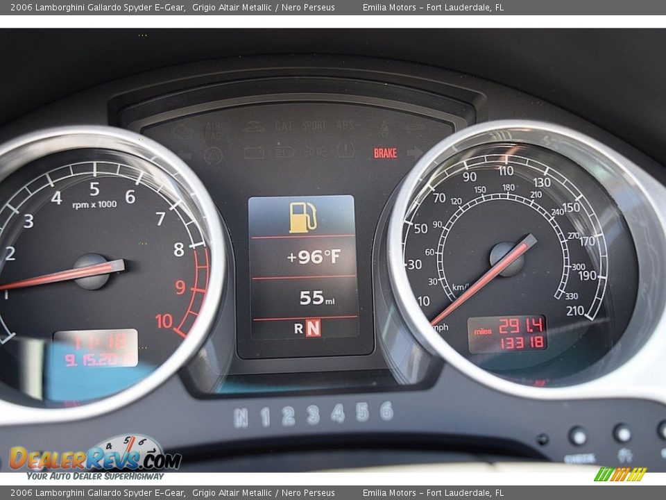 2006 Lamborghini Gallardo Spyder E-Gear Gauges Photo #58