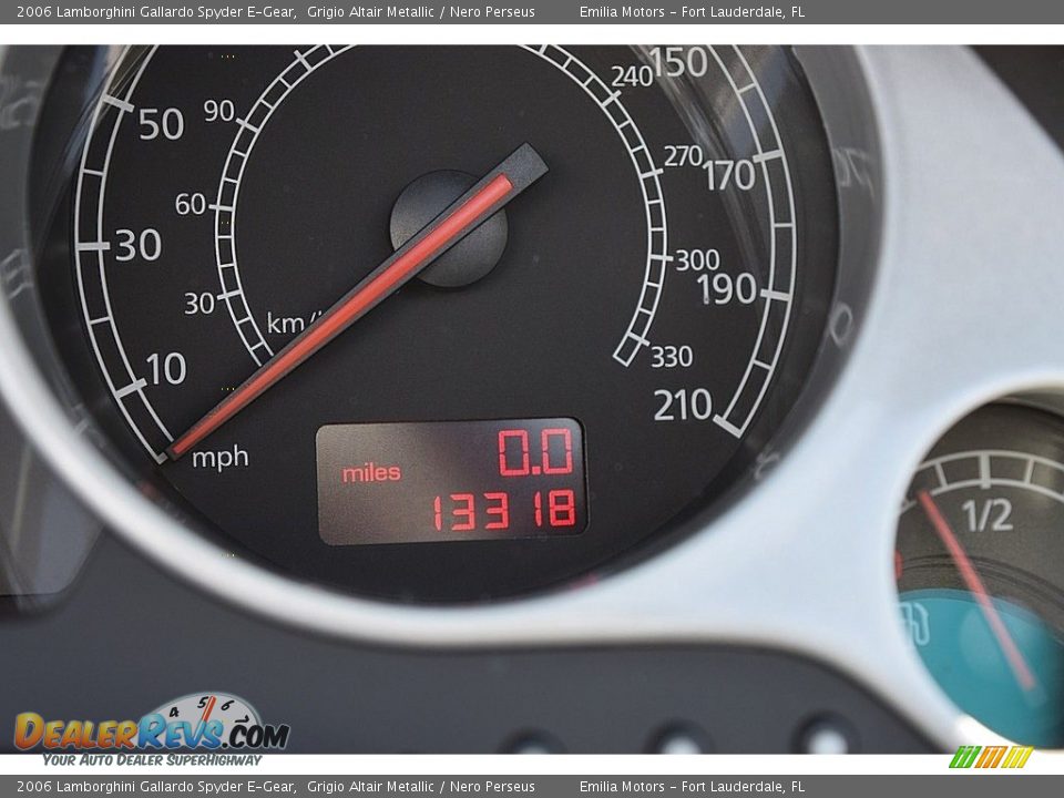 2006 Lamborghini Gallardo Spyder E-Gear Gauges Photo #59