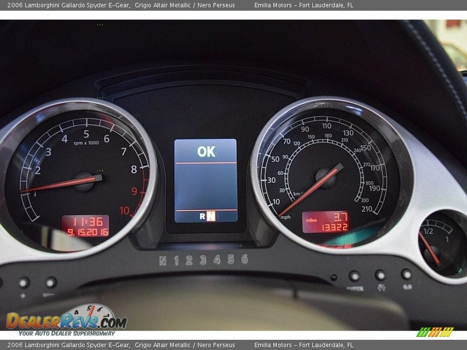 2006 Lamborghini Gallardo Spyder E-Gear Gauges Photo #61