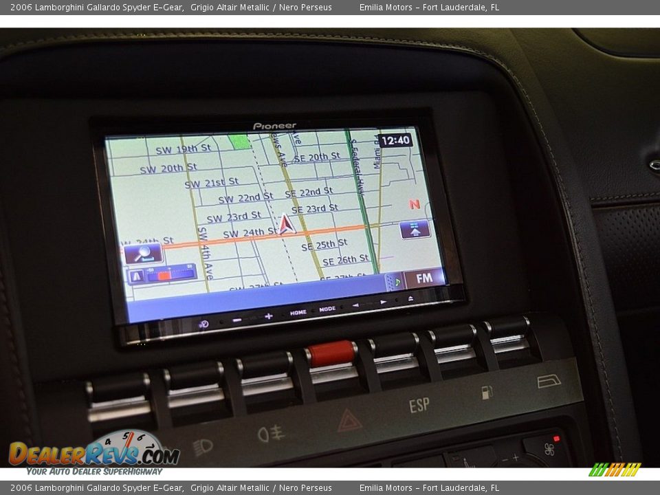 Navigation of 2006 Lamborghini Gallardo Spyder E-Gear Photo #63