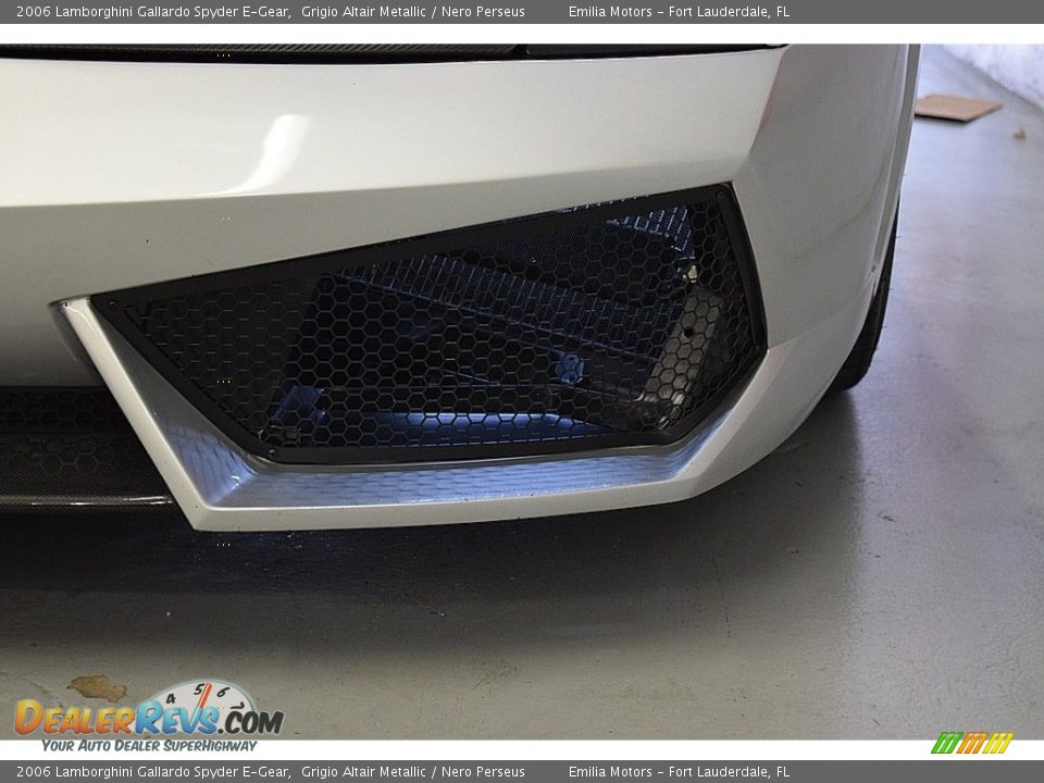 2006 Lamborghini Gallardo Spyder E-Gear Grigio Altair Metallic / Nero Perseus Photo #78