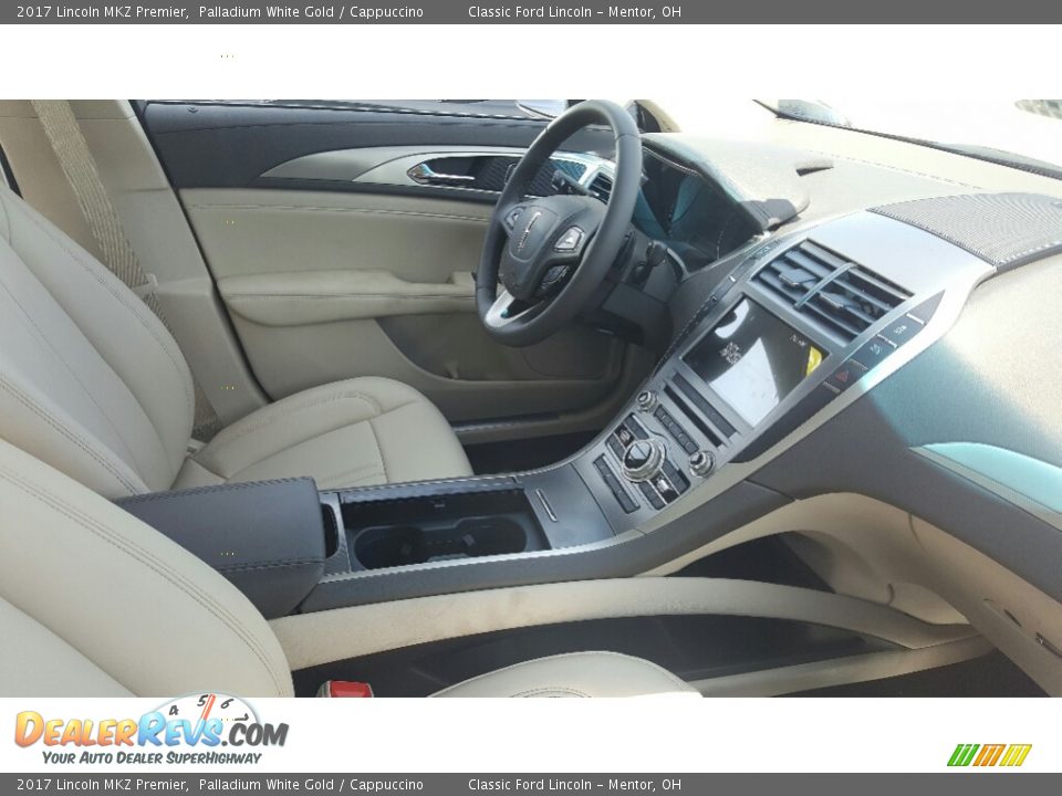 2017 Lincoln MKZ Premier Palladium White Gold / Cappuccino Photo #2
