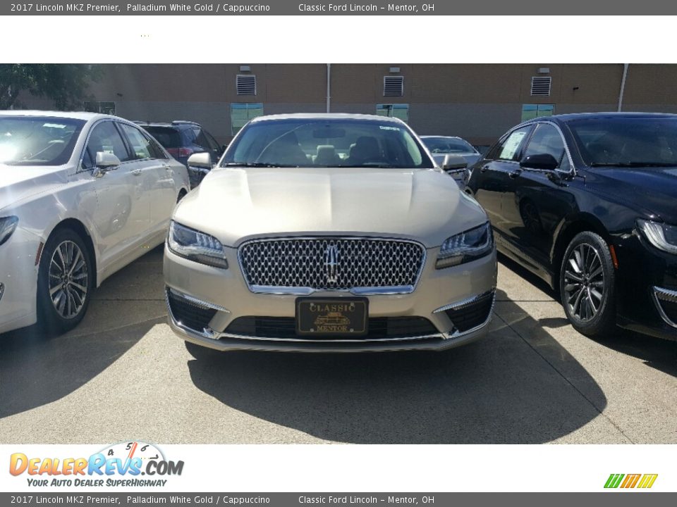 2017 Lincoln MKZ Premier Palladium White Gold / Cappuccino Photo #3