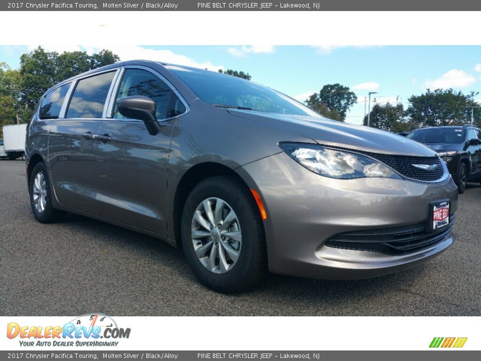 2017 Chrysler Pacifica Touring Molten Silver / Black/Alloy Photo #1
