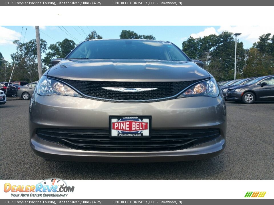 2017 Chrysler Pacifica Touring Molten Silver / Black/Alloy Photo #2