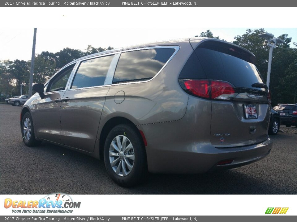 2017 Chrysler Pacifica Touring Molten Silver / Black/Alloy Photo #4