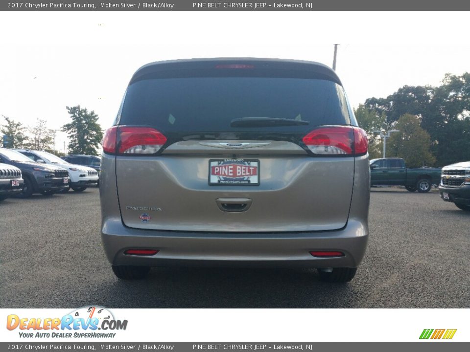 2017 Chrysler Pacifica Touring Molten Silver / Black/Alloy Photo #5