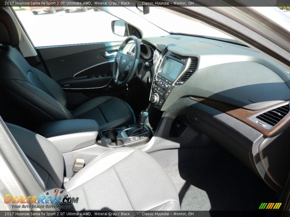 2017 Hyundai Santa Fe Sport 2.0T Ulitimate AWD Mineral Gray / Black Photo #3
