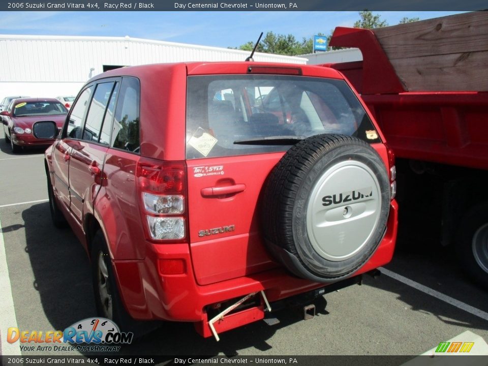 2006 Suzuki Grand Vitara 4x4 Racy Red / Black Photo #5