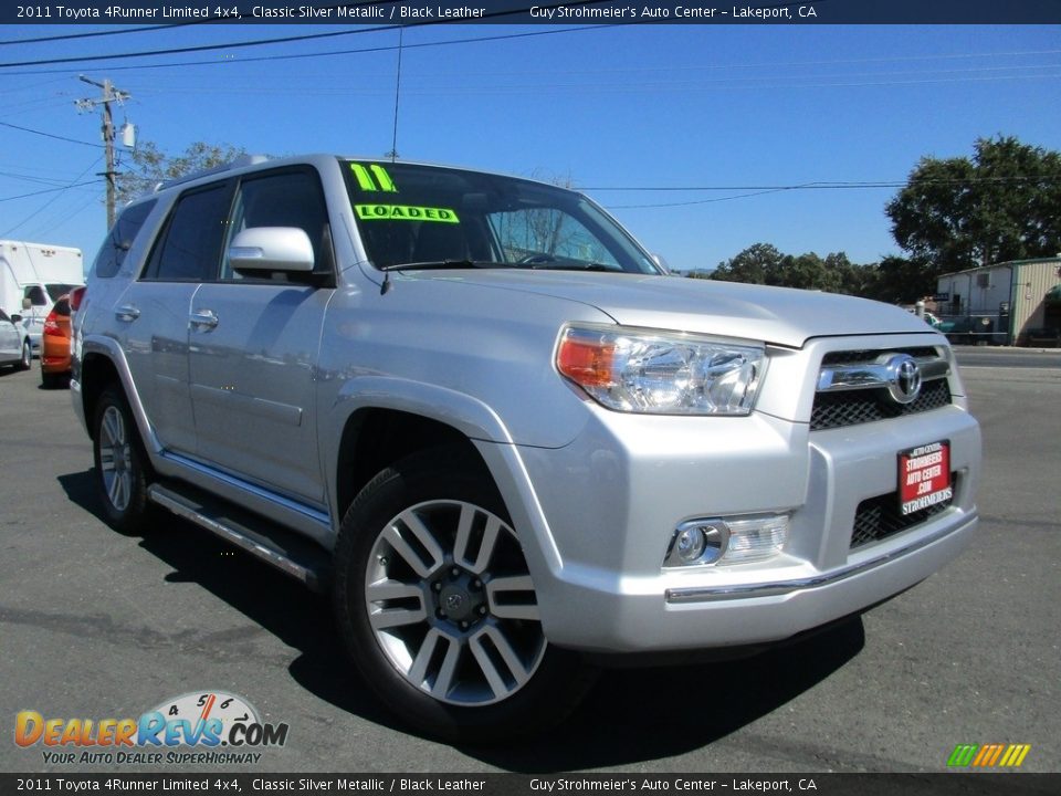 2011 Toyota 4Runner Limited 4x4 Classic Silver Metallic / Black Leather Photo #1