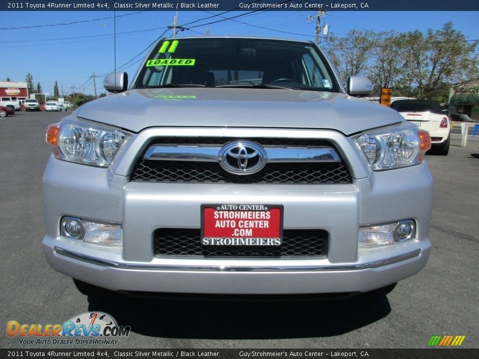 2011 Toyota 4Runner Limited 4x4 Classic Silver Metallic / Black Leather Photo #2