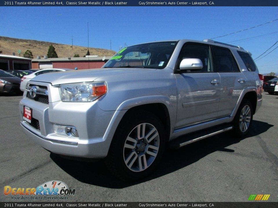 2011 Toyota 4Runner Limited 4x4 Classic Silver Metallic / Black Leather Photo #3