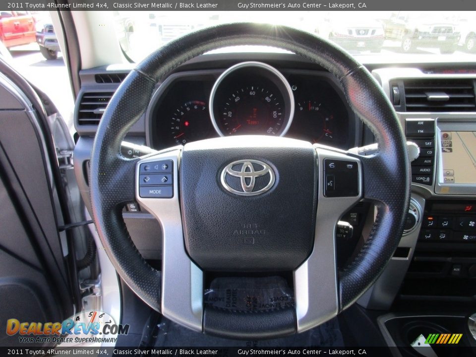 2011 Toyota 4Runner Limited 4x4 Classic Silver Metallic / Black Leather Photo #13