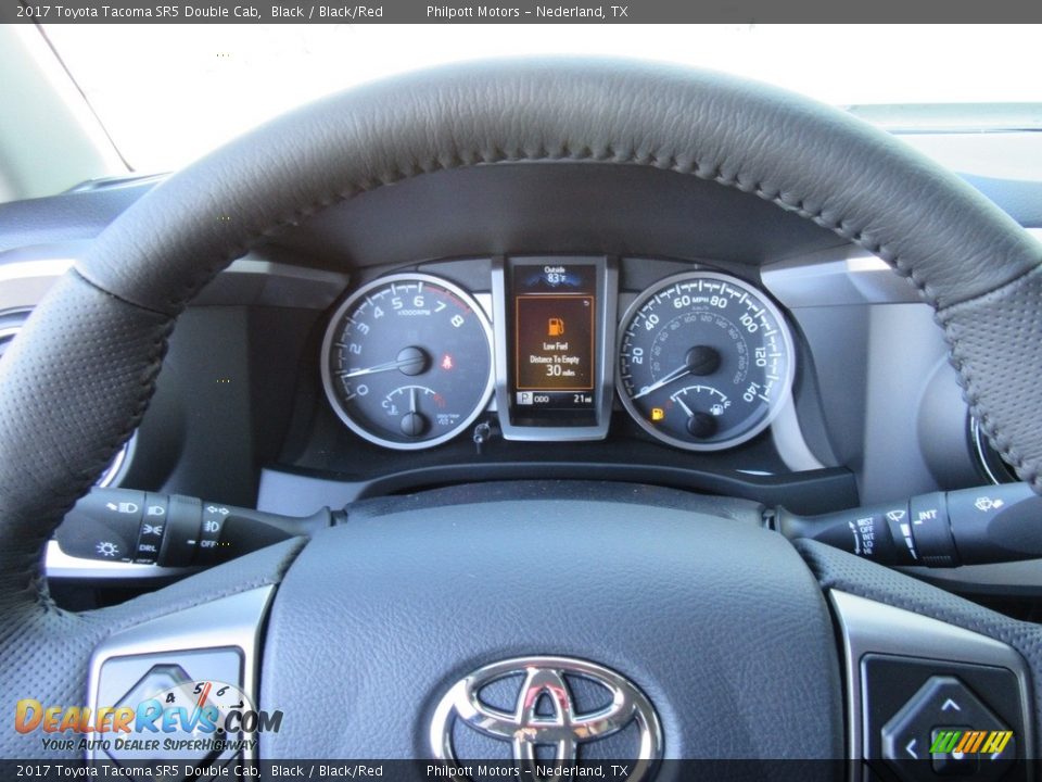 2017 Toyota Tacoma SR5 Double Cab Gauges Photo #29