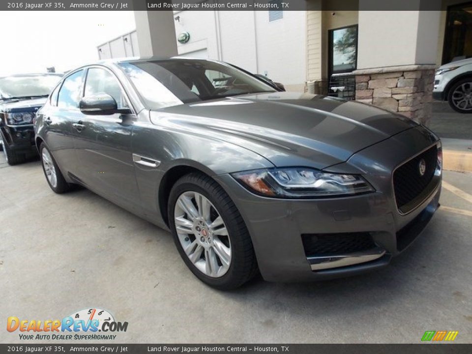 2016 Jaguar XF 35t Ammonite Grey / Jet Photo #2