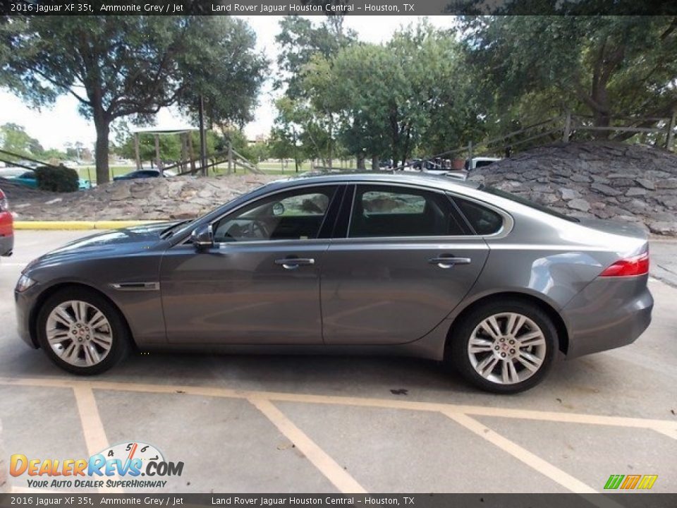 2016 Jaguar XF 35t Ammonite Grey / Jet Photo #9