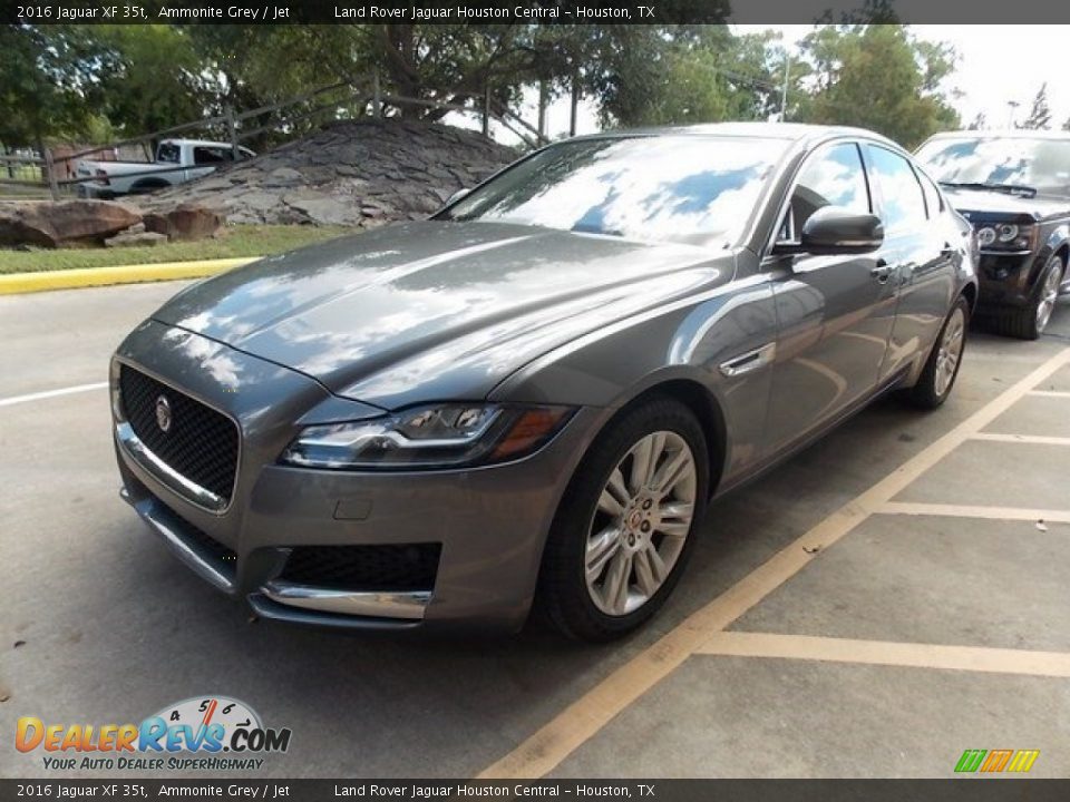 2016 Jaguar XF 35t Ammonite Grey / Jet Photo #11