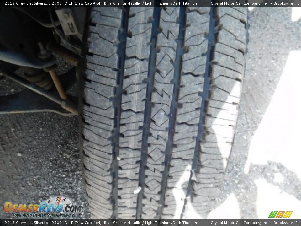 2013 Chevrolet Silverado 2500HD LT Crew Cab 4x4 Blue Granite Metallic / Light Titanium/Dark Titanium Photo #15