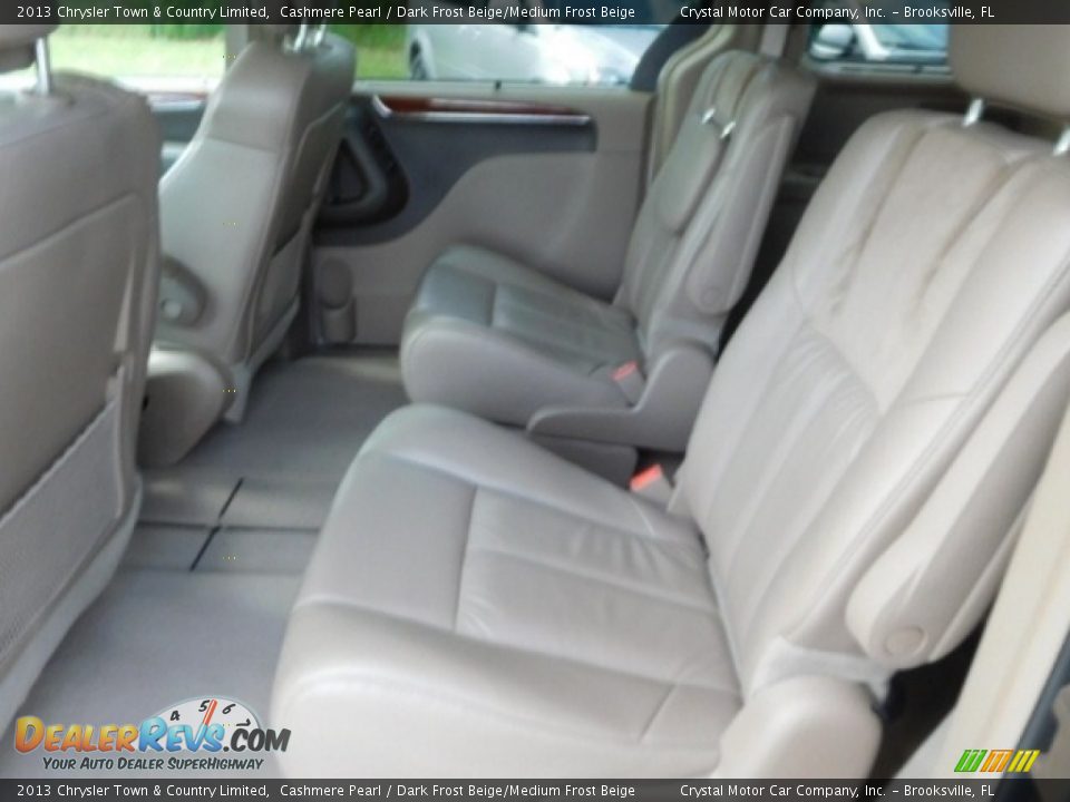 2013 Chrysler Town & Country Limited Cashmere Pearl / Dark Frost Beige/Medium Frost Beige Photo #5