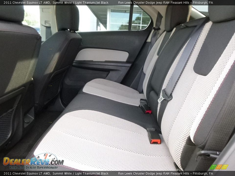 2011 Chevrolet Equinox LT AWD Summit White / Light Titanium/Jet Black Photo #9