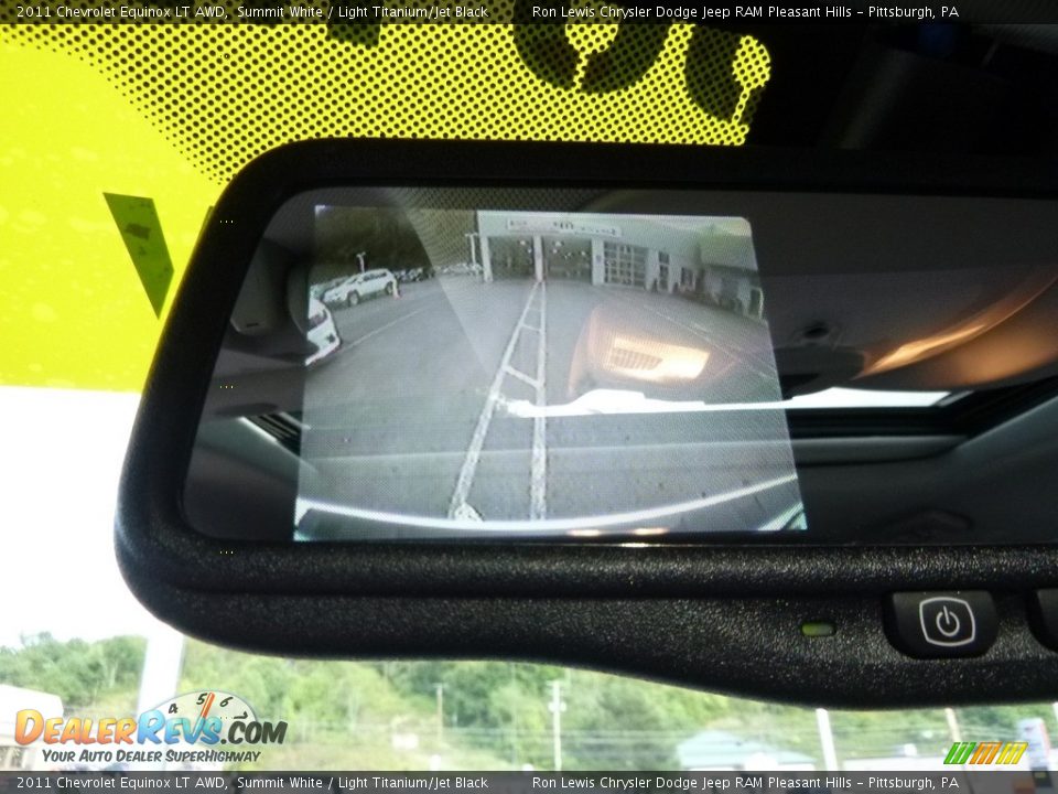 2011 Chevrolet Equinox LT AWD Summit White / Light Titanium/Jet Black Photo #16