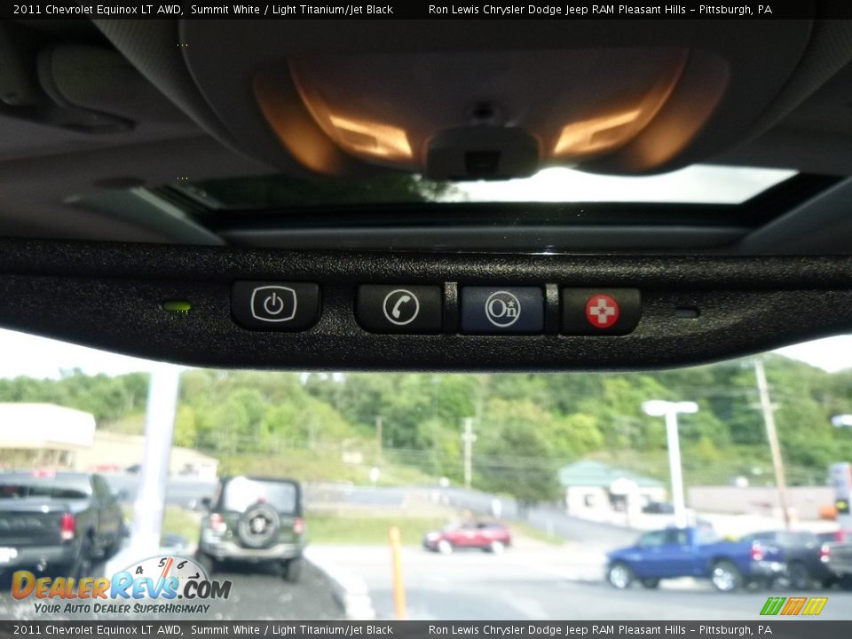 2011 Chevrolet Equinox LT AWD Summit White / Light Titanium/Jet Black Photo #17