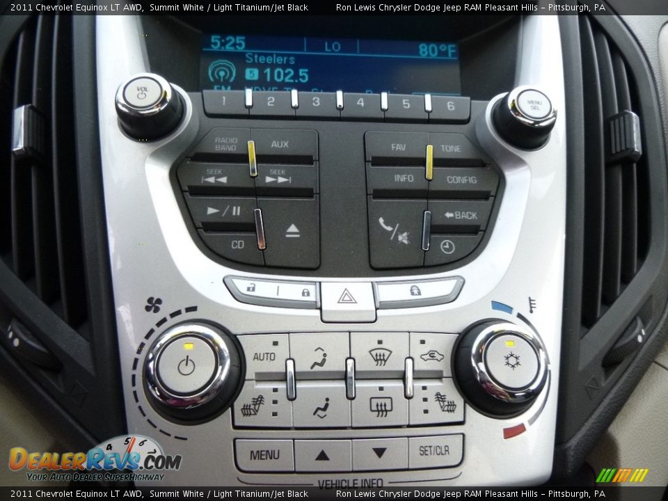 2011 Chevrolet Equinox LT AWD Summit White / Light Titanium/Jet Black Photo #19